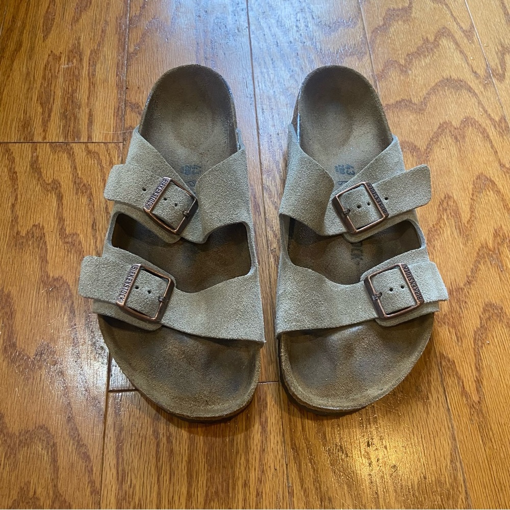Birkenstock Arizona Suede Sandals